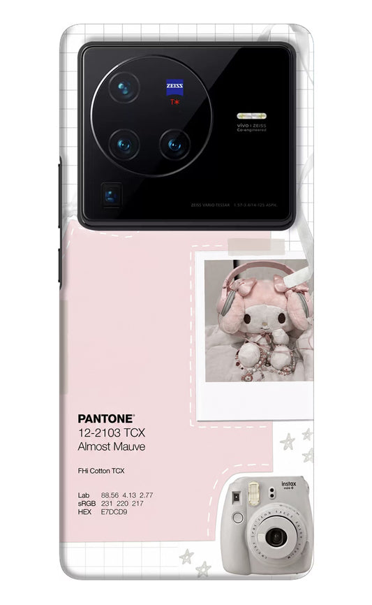 Pantone Asthetic Vivo X80 Pro Back Cover