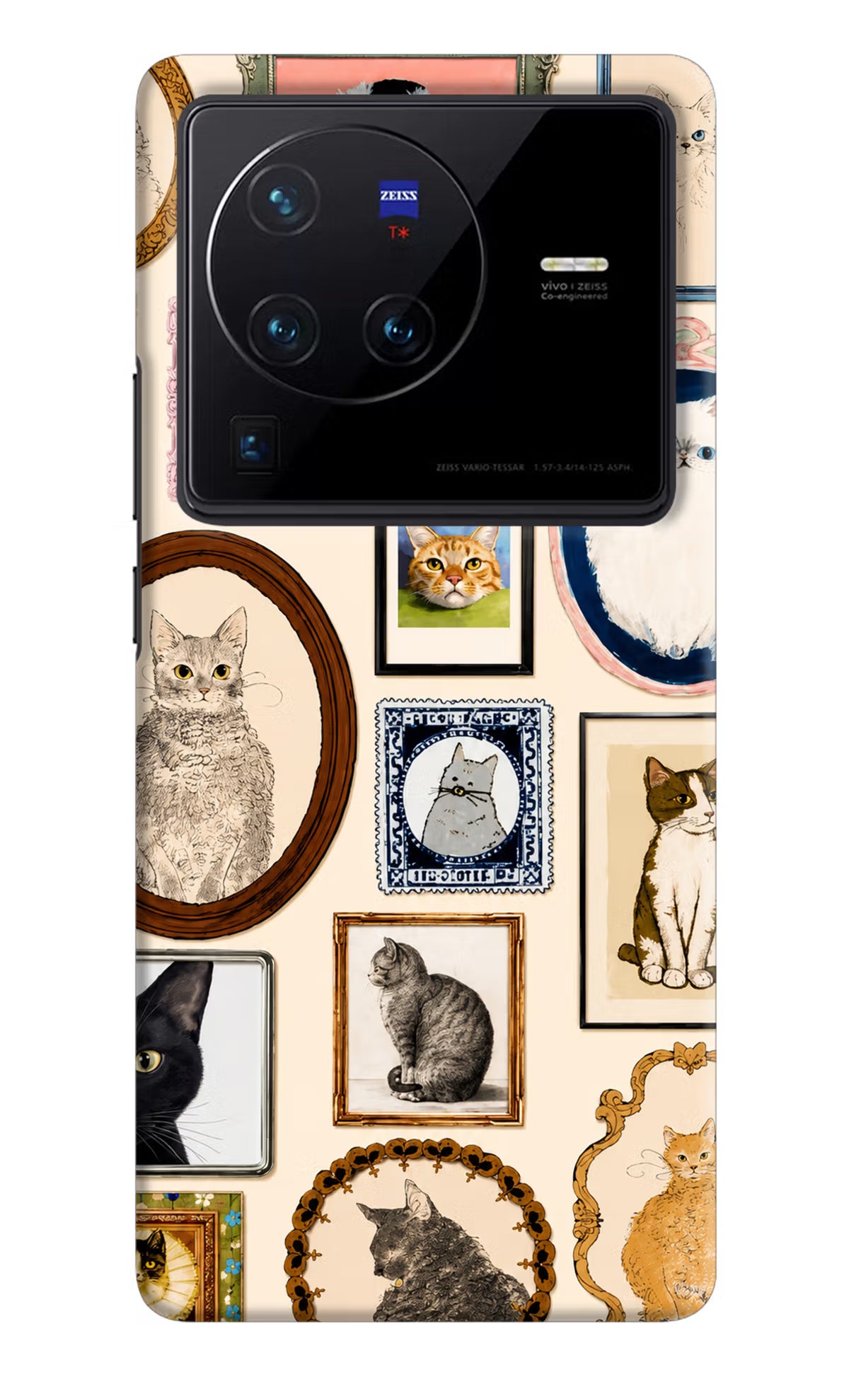 Mirror Cats Vivo X80 Pro Back Cover