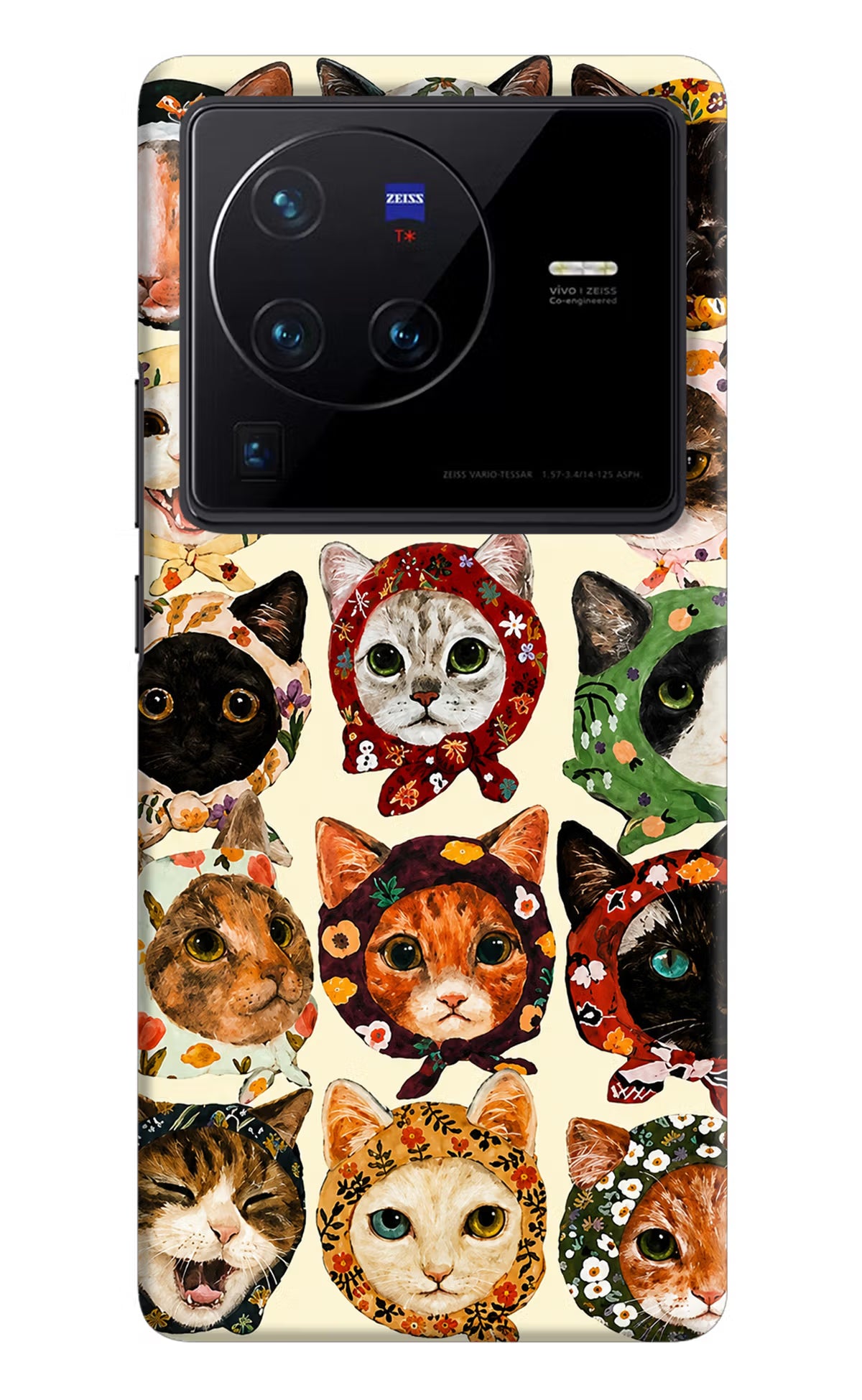 Cool Cat Vivo X80 Pro Back Cover