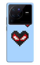 Peter Heart Vivo X80 Pro Hard Case Back Cover by Casekaro