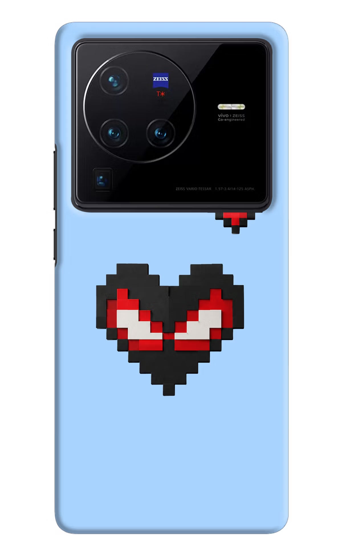 Peter Heart Vivo X80 Pro Back Cover