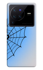 Blue Web Vivo X80 Pro Hard Case Back Cover by Casekaro