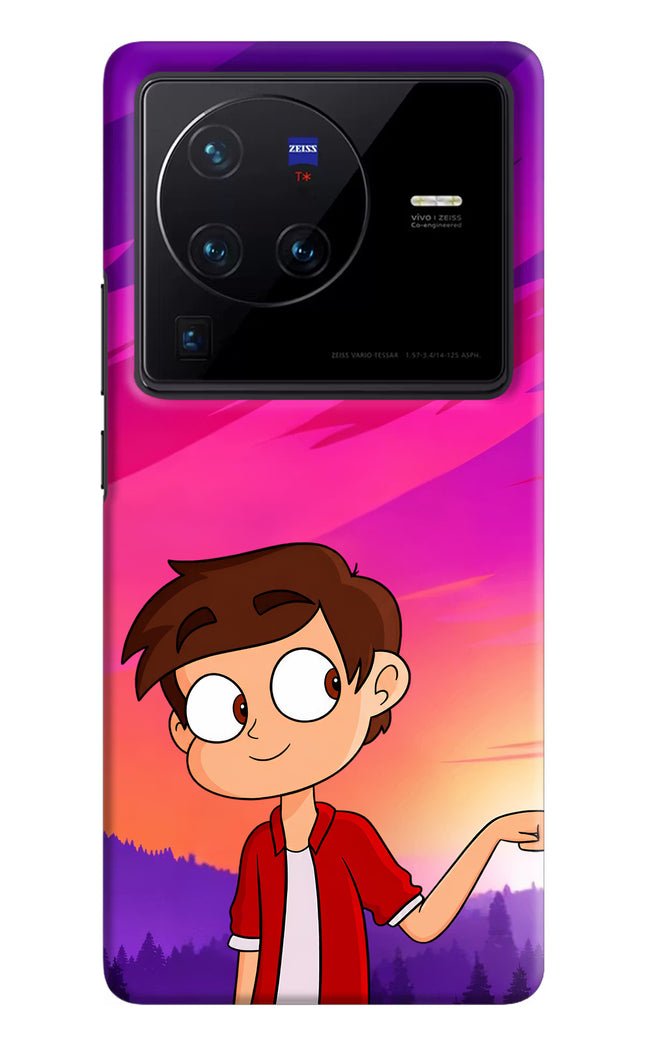Marco Sunset Vivo X80 Pro Hard Case Back Cover by Casekaro