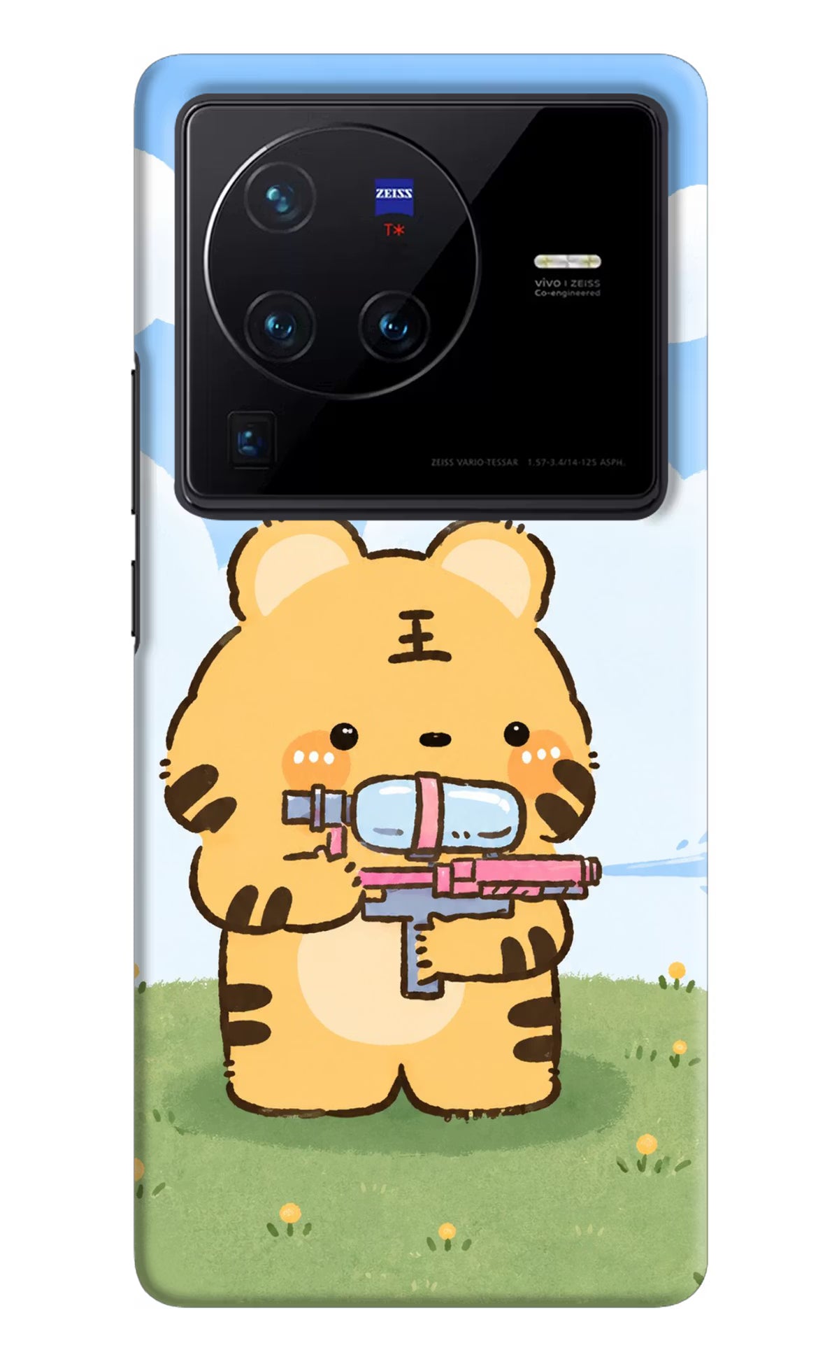Tiger Treat Vivo X80 Pro Back Cover