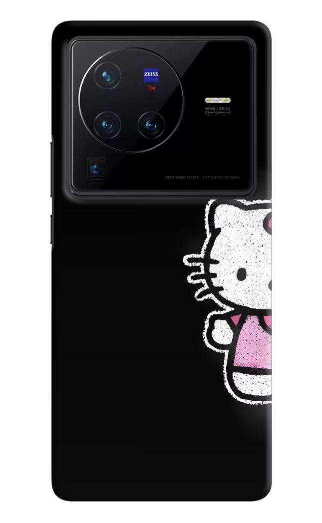 Kitty Charm Vivo X80 Pro Hard Case Back Cover by Casekaro