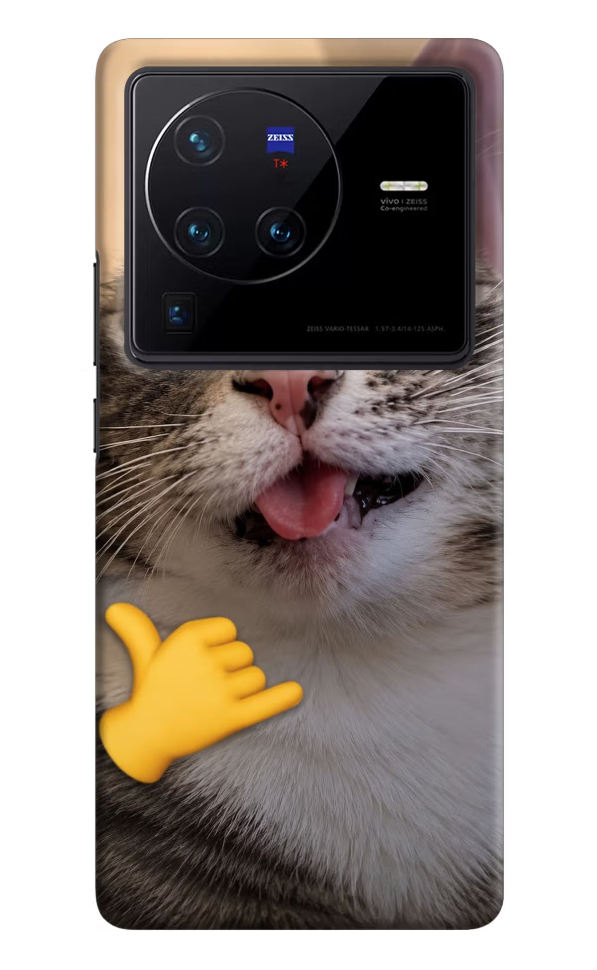 Silly Cat Call Vivo X80 Pro Back Cover
