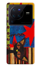 Pop Cat Vivo X80 Pro Back Cover