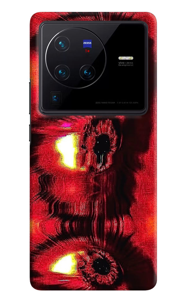 Fire Eye Vivo X80 Pro Hard Case Back Cover by Casekaro