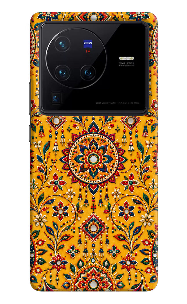 Sunlit Aura Vivo X80 Pro Hard Case Back Cover by Casekaro