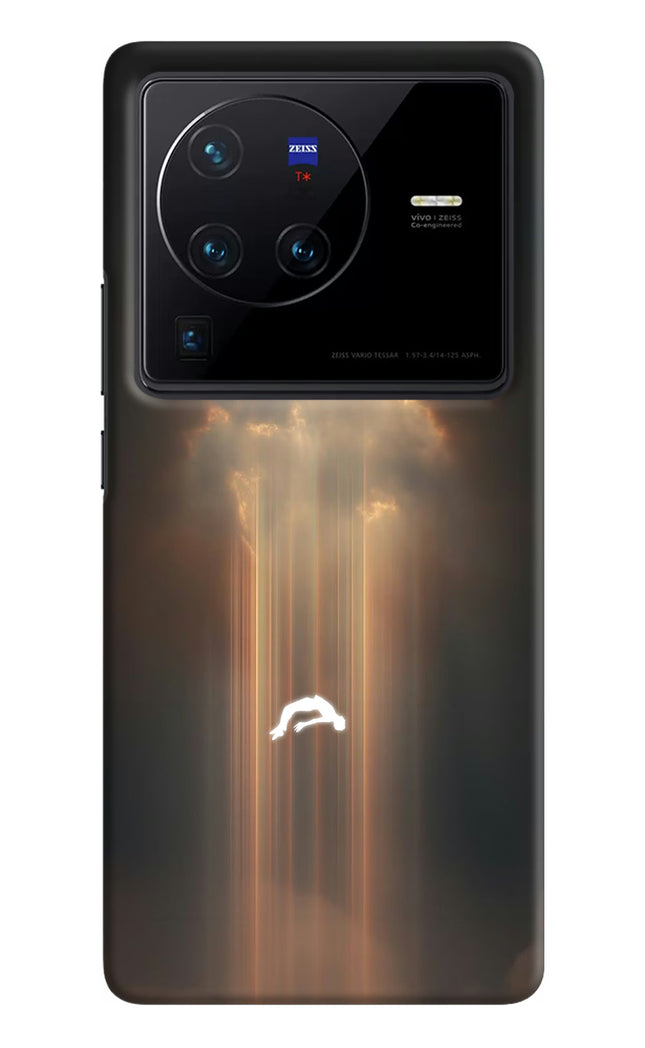 Heavenly Beam Vivo X80 Pro Hard Case Back Cover by Casekaro