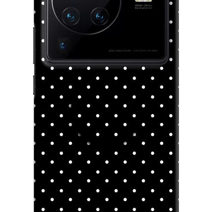 White Dots Vivo X80 Pro Pop Case by Casekaro