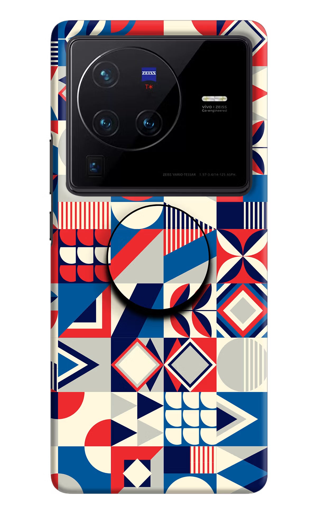 Colorful Pattern Vivo X80 Pro Pop Case by Casekaro