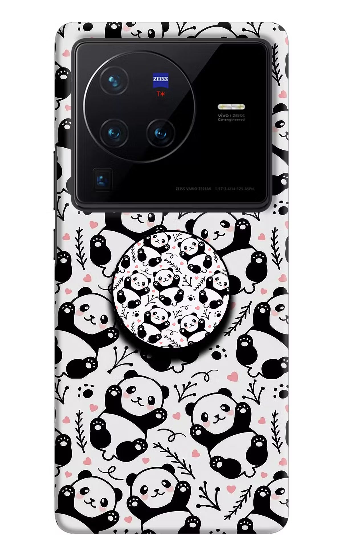 Cute Panda Vivo X80 Pro Pop Case by Casekaro