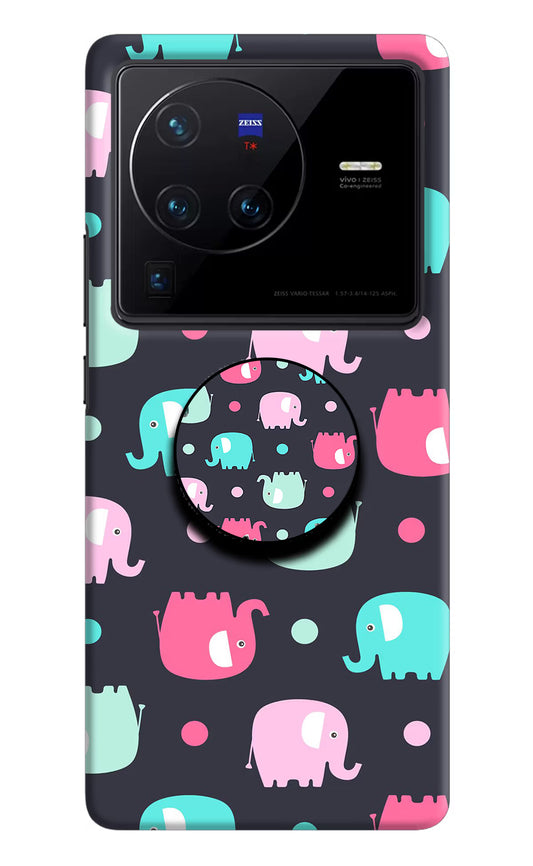 Baby Elephants Vivo X80 Pro Pop Case by Casekaro