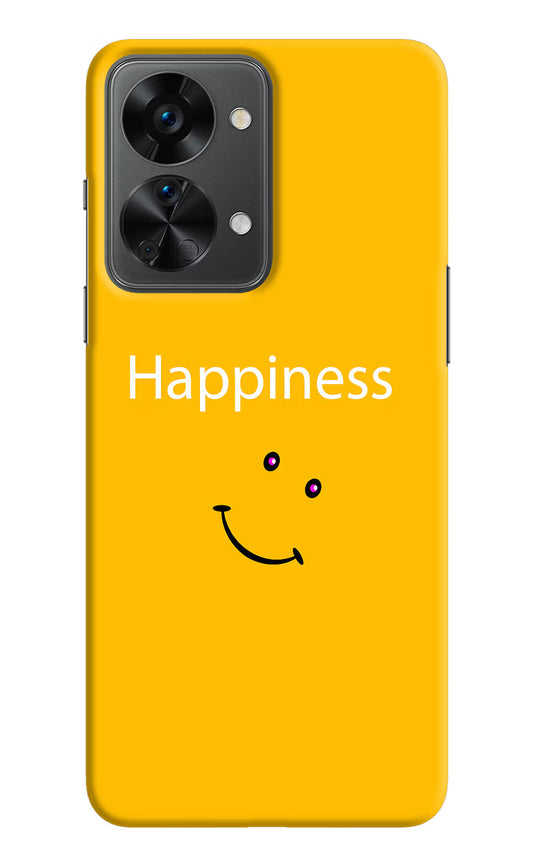 Happiness With Smiley OnePlus Nord 2T 5G Hard Case Back Cover by Casekaro