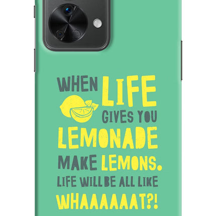 Quote OnePlus Nord 2T 5G Hard Case Back Cover by Casekaro