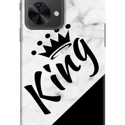 King OnePlus Nord 2T 5G Hard Case Back Cover by Casekaro