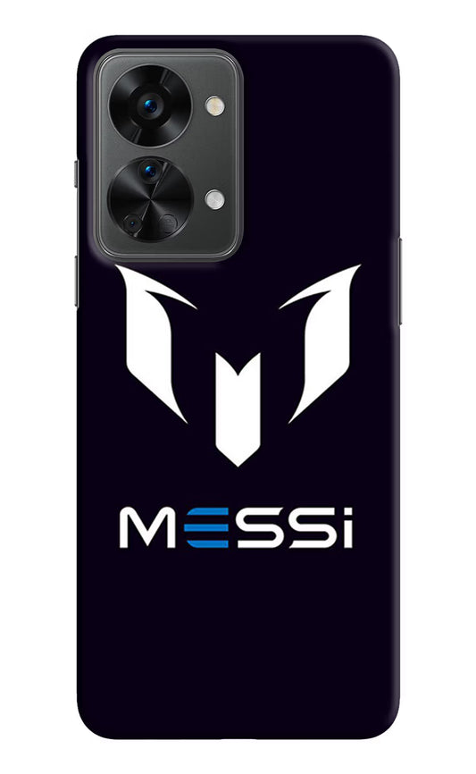 Messi Logo OnePlus Nord 2T 5G Hard Case Back Cover by Casekaro