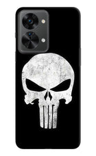 Punisher Skull OnePlus Nord 2T 5G Hard Case Back Cover by Casekaro
