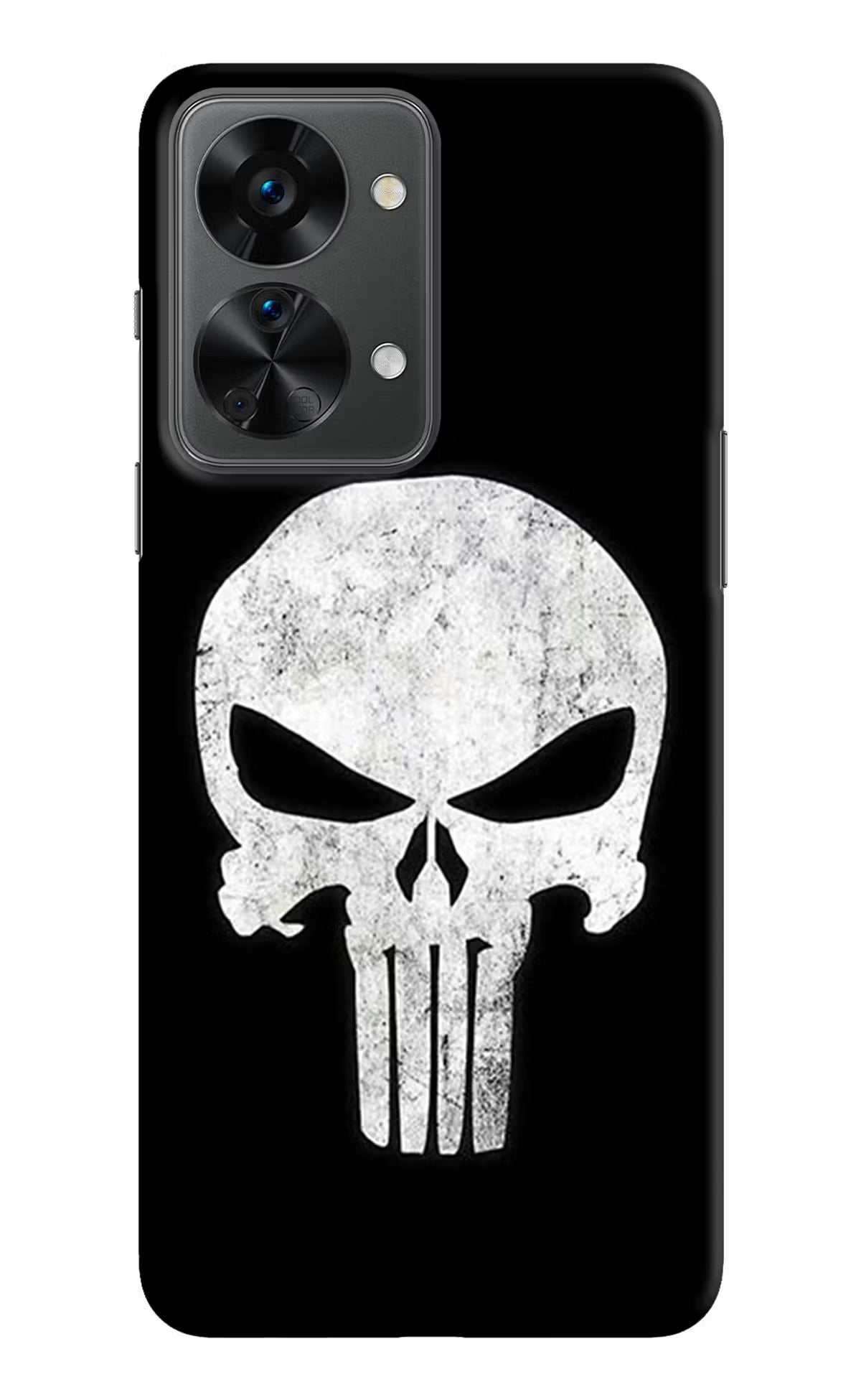 Punisher Skull OnePlus Nord 2T 5G Hard Case Back Cover by Casekaro