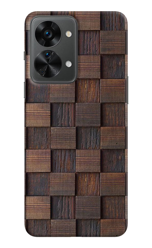 Wooden Cube Design OnePlus Nord 2T 5G Hard Case Back Cover by Casekaro