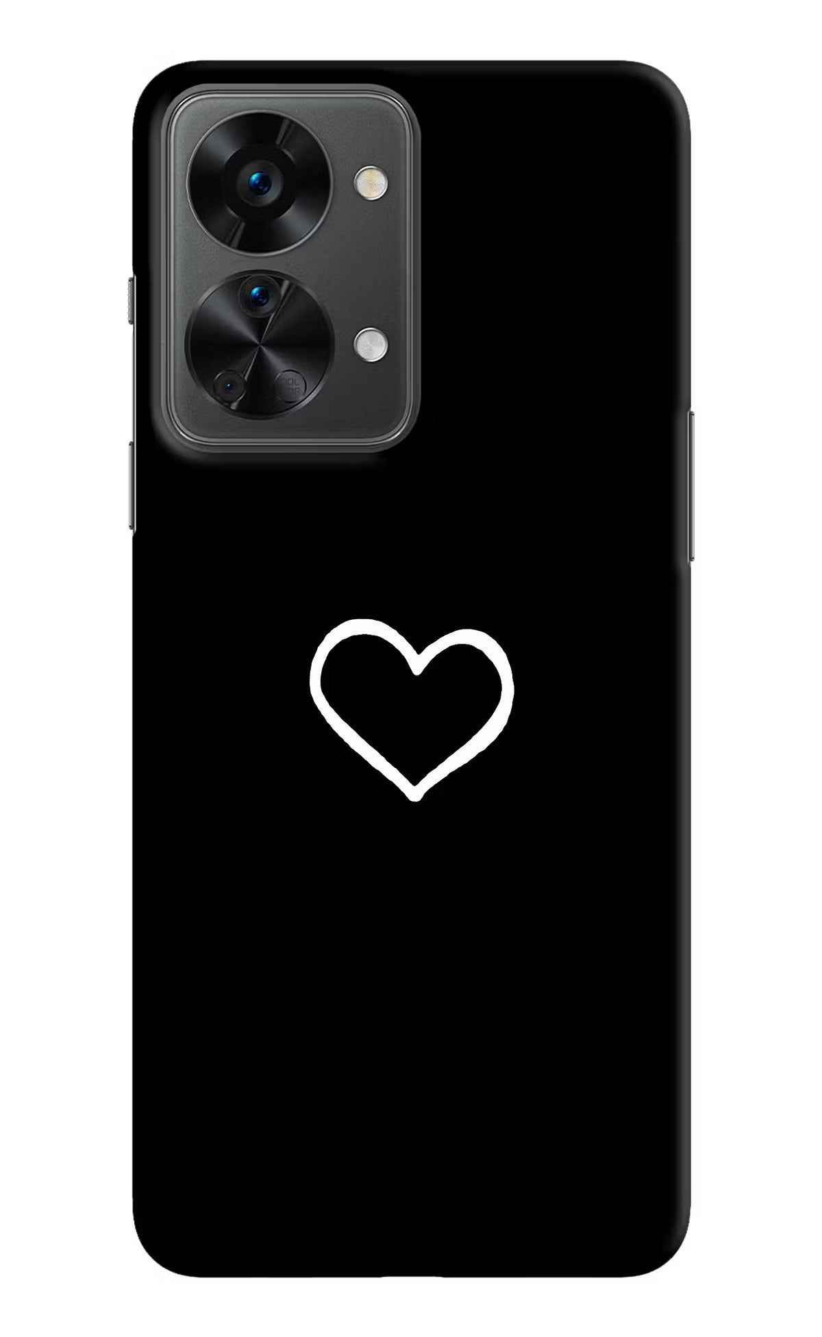 Heart OnePlus Nord 2T 5G Hard Case Back Cover by Casekaro