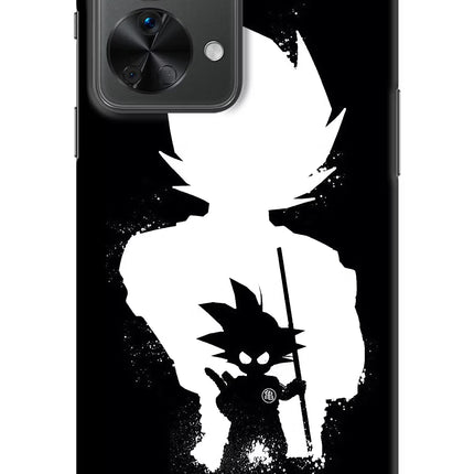 Goku Shadow OnePlus Nord 2T 5G Hard Case Back Cover by Casekaro