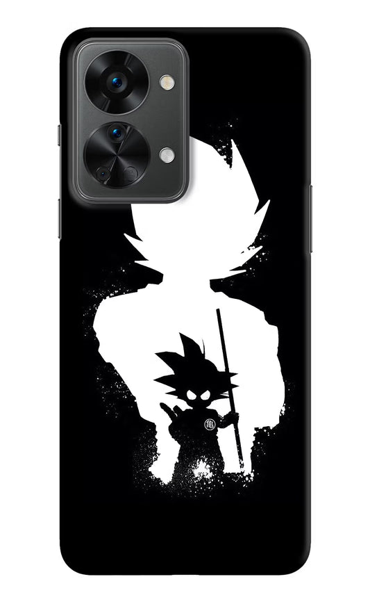 Goku Shadow OnePlus Nord 2T 5G Hard Case Back Cover by Casekaro