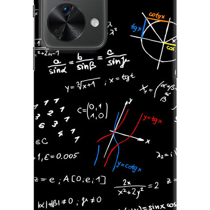 Mathematics Formula OnePlus Nord 2T 5G Hard Case Back Cover by Casekaro