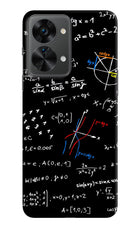 Mathematics Formula OnePlus Nord 2T 5G Hard Case Back Cover by Casekaro