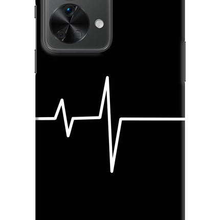 Heart Beats OnePlus Nord 2T 5G Hard Case Back Cover by Casekaro