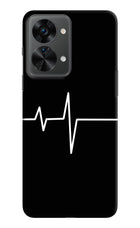 Heart Beats OnePlus Nord 2T 5G Hard Case Back Cover by Casekaro
