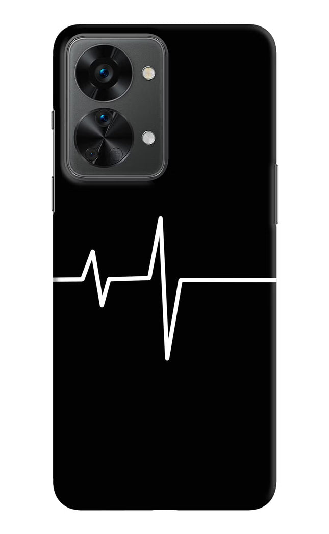 Heart Beats OnePlus Nord 2T 5G Hard Case Back Cover by Casekaro