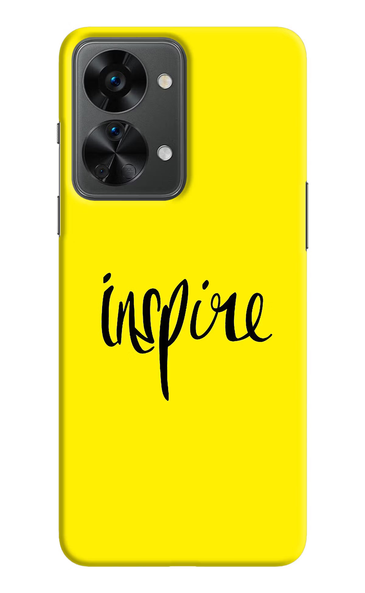 Inspire OnePlus Nord 2T 5G Hard Case Back Cover by Casekaro