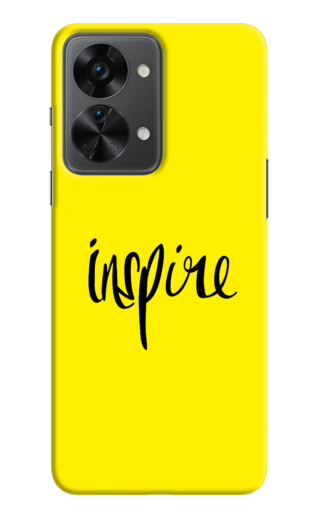 Inspire OnePlus Nord 2T 5G Hard Case Back Cover by Casekaro