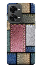 Multicolor Jeans OnePlus Nord 2T 5G Hard Case Back Cover by Casekaro