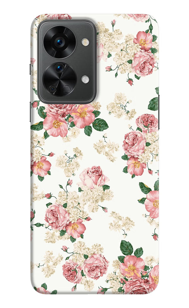 Flowers OnePlus Nord 2T 5G Hard Case Back Cover by Casekaro