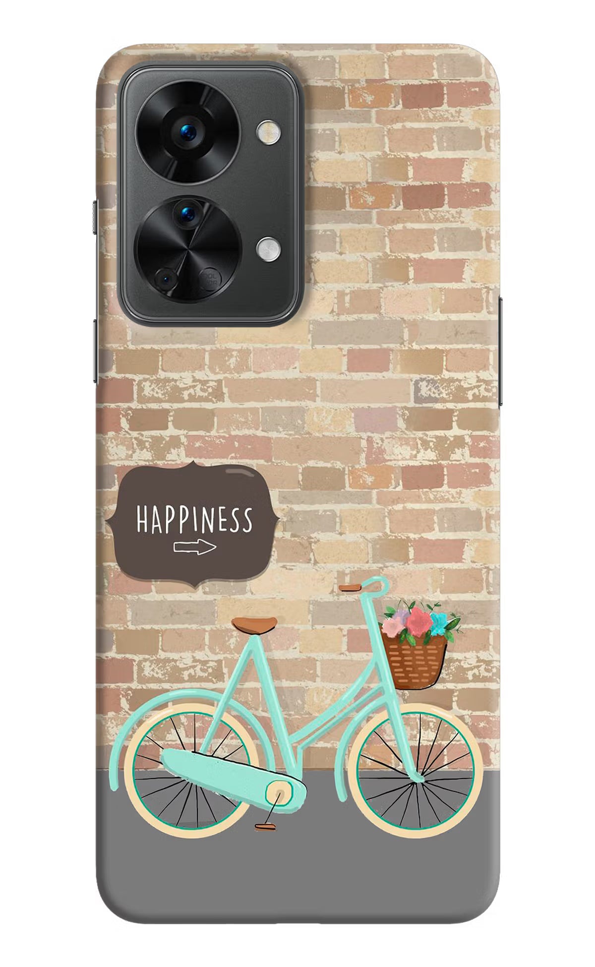 Happiness Artwork OnePlus Nord 2T 5G Hard Case Back Cover by Casekaro