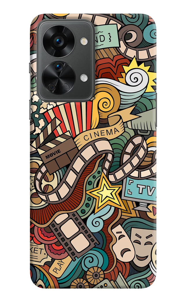 Cinema Abstract OnePlus Nord 2T 5G Hard Case Back Cover by Casekaro