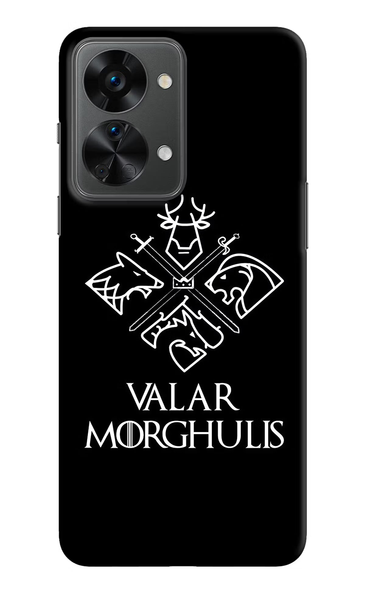 Valar Morghulis | Game Of Thrones OnePlus Nord 2T 5G Hard Case Back Cover by Casekaro