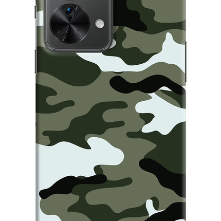 Camouflage OnePlus Nord 2T 5G Hard Case Back Cover by Casekaro