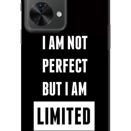 I Am Not Perfect But I Am Limited Edition OnePlus Nord 2T 5G Hard Case Back Cover by Casekaro