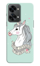 Unicorn Wallpaper OnePlus Nord 2T 5G Hard Case Back Cover by Casekaro