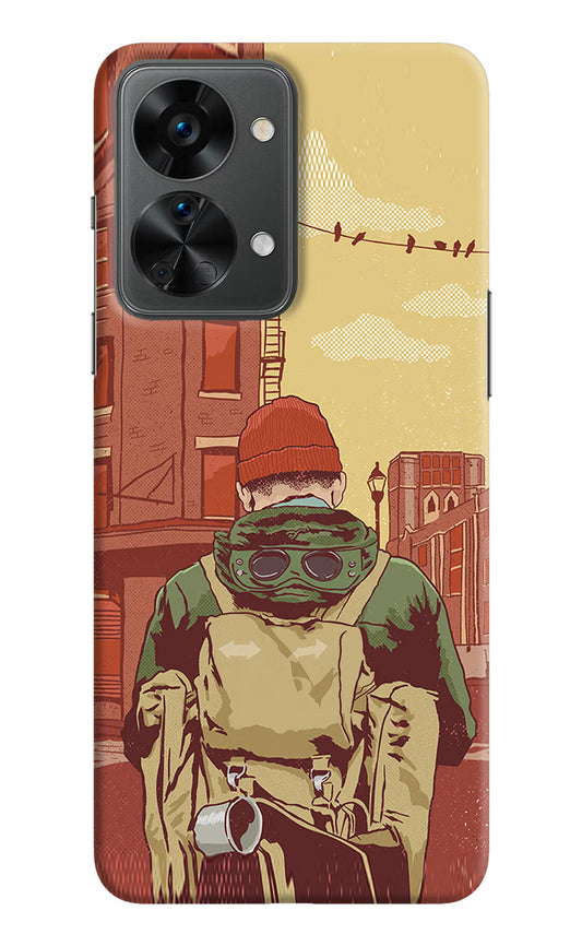 Adventurous OnePlus Nord 2T 5G Hard Case Back Cover by Casekaro