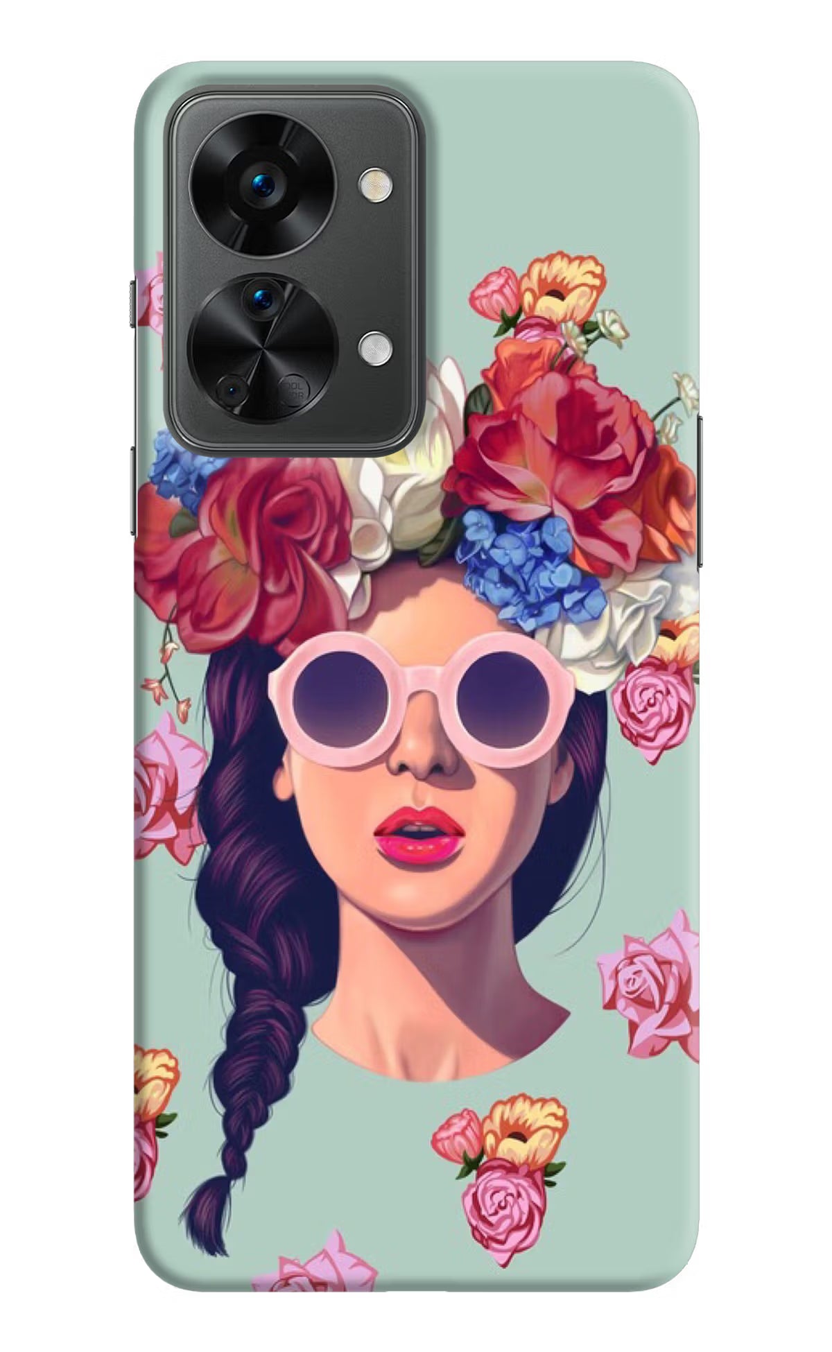 Pretty Girl OnePlus Nord 2T 5G Hard Case Back Cover by Casekaro