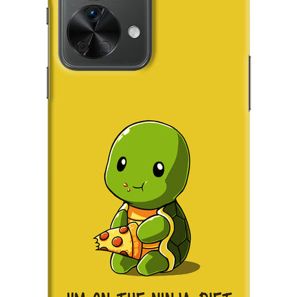 I'm on Ninja Diet OnePlus Nord 2T 5G Hard Case Back Cover by Casekaro