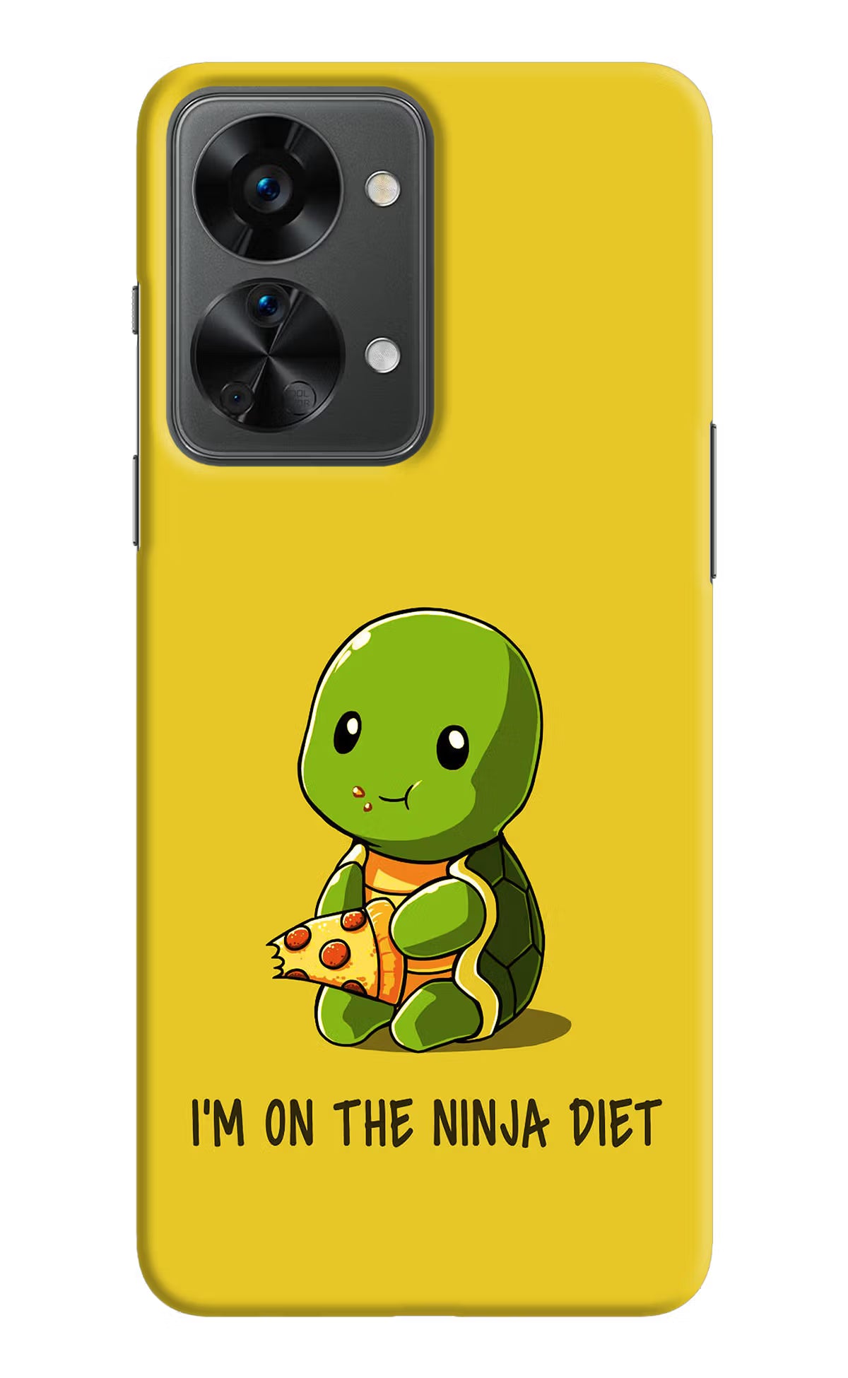 I'm on Ninja Diet OnePlus Nord 2T 5G Hard Case Back Cover by Casekaro