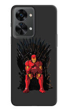 Ironman Throne OnePlus Nord 2T 5G Hard Case Back Cover by Casekaro