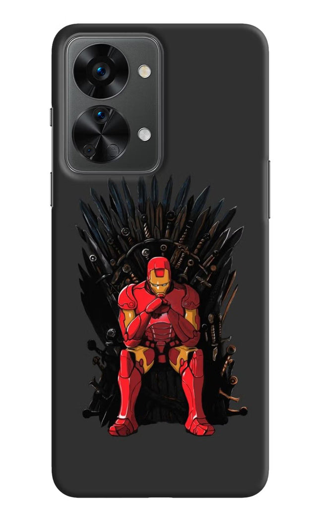 Ironman Throne OnePlus Nord 2T 5G Hard Case Back Cover by Casekaro