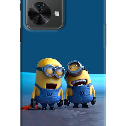 Minion Laughing OnePlus Nord 2T 5G Hard Case Back Cover by Casekaro